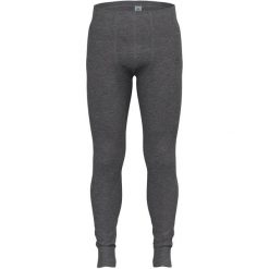 Legginsy męskie Odlo BL BOTTOM long ACTIVE WARM ECO. Szare bielizna termoaktywna męska Odlo, m, bez wzorów, bez ramiączek. Za 249.99 zł.