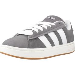 Buty ADIDAS GRAND COURT ALPHA Szary. Szare buty trekkingowe męskie ADIDAS, bez wzorów, z tkaniny, bez zapięcia. Za 383.10 zł.