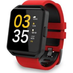 Smartwatch FitGo FW15 Square (FITGOFW15RED). Czerwone zegarki smartwatch Fitgo. Za 223.99 zł.