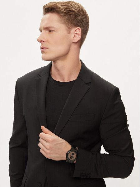 Boss Zegarek Steer 1514043 Czarny. Czarne, analogowe zegarki męskie Boss. Za 1,349.00 zł.