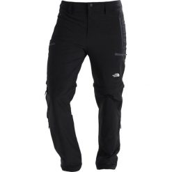The North Face EXPLORATION Spodnie materiałowe black. Czarne długie spodnie sportowe męskie The North Face, z elastanu, sportowe, długie. Za 349.00 zł.