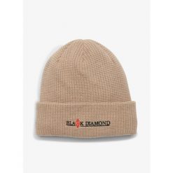 Czapka zimowa Black Diamond Merino Beanie - khaki. Brązowe czapki męskie Black Diamond, na zimę, bez wzorów, sportowe. Za 139.99 zł.