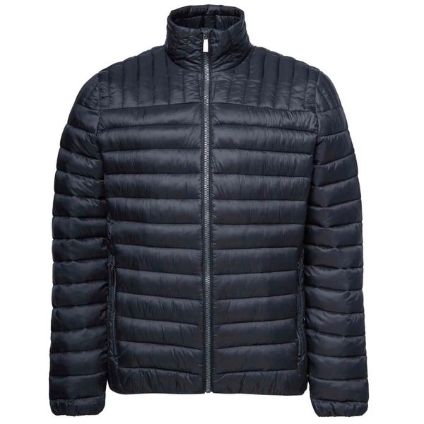 Męska pikowana kurtka Loap Irvam czarna. Czarne kurtki męskie LOOP, m, bez wzorów, z puchu, klasyczne, bez ramiączek, bez kaptura. Za 298.99 zł.