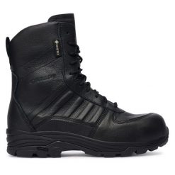 Trekkingi Crispi. Czarne buty trekkingowe męskie Crispi, bez wzorów, sportowe, bez obcasa, bez zapięcia. Za 1,949.00 zł.