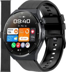 Smartwatch Enter SAT.14.234.144-SET Czarny. Czarne zegarki smartwatch Enter. Za 299.00 zł.