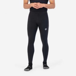 Legginsy do biegania męskie Rogelli Essential. Czarne legginsy męskie Rogelli, l, bez wzorów, do biegania. Za 210.00 zł.