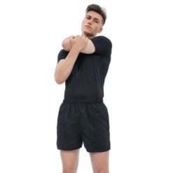 Szorty Tombo. Czarne szorty sportowe męskie TOMBO, bez wzorów, sportowe. Za 133.50 zł.