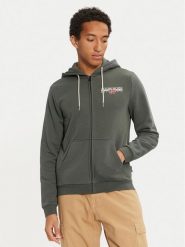 Napapijri Bluza B-Alymer NP0A4I1E Zielony Regular Fit. Zielone bluzy rozpinane męskie Napapijri, m, bez wzorów, z bawełny, bez ramiączek, bez kaptura. Za 369.99 zł.