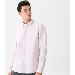 Koszula z bawełny oxford - Różowy. Koszule męskie marki House. W wyprzedaży za 39.99 zł.