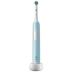 Szczoteczka rotacyjna Oral-B Pro 1 Caribbean Blue Cross Action błękitny. Niebieskie szczoteczki elektryczne ORAL-B. Za 159.90 zł.