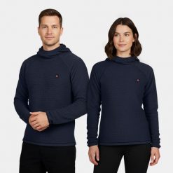 Bluza Primaloft męska Alpinus Eio. Niebieskie bluzy nierozpinane męskie Alpinus, m, bez wzorów, sportowe, bez ramiączek, bez kaptura. Za 349.00 zł.