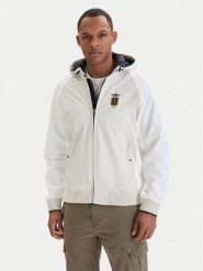 Aeronautica Militare Kurtka przejściowa 261AF0519UCT04291 Beżowy Regular Fit. Brązowe kurtki męskie Aeronautica Militare, m, bez wzorów, z syntetyku, bez ramiączek, bez kaptura. Za 799.99 zł.