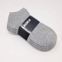 Techniczne skarpety treningowe Ghost - 5 par szare. Białe buty treningowe męskie Legea, bez wzorów, z elastanu, bez zapięcia, na fitness i siłownię. Za 22.00 zł.