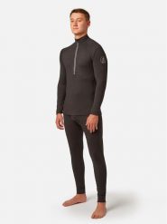 Surfanic Bielizna termoaktywna górna SWX1602 Czarny Slim Fit. Czarna bielizna termoaktywna męska Surfanic, m, bez wzorów, z syntetyku, bez ramiączek, narciarskie. Za 129.99 zł.