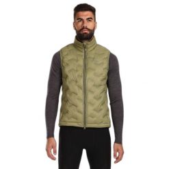 Kurtka puchowa Kilpi Nai. Zielone kurtki męskie Kilpi, xl, bez wzorów, z nylonu, sportowe, bez ramiączek, bez kaptura. Za 292.95 zł.