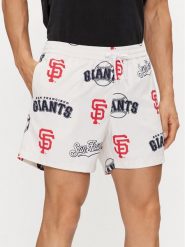 Champion Szorty plażowe 219885 Écru Short Fit. Szorty męskie CHAMPION, bez wzorów, z syntetyku. Za 119.99 zł.
