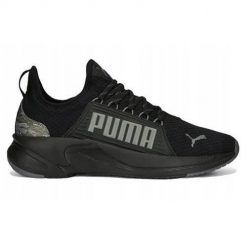 Buty do biegania męskie Puma Softride Premier. Czarne buty do biegania męskie Puma, bez wzorów, z gumy, bez zapięcia, do biegania. Za 269.00 zł.