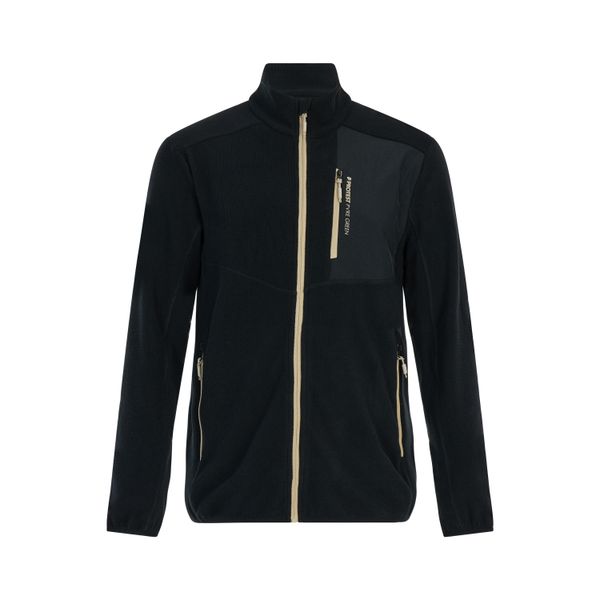 Polar zapinany na zamek błyskawiczny Protest Pallas. Czarne bluzy z polaru męskie Protest, bez wzorów, z polaru, bez ramiączek, bez kaptura. Za 309.00 zł.