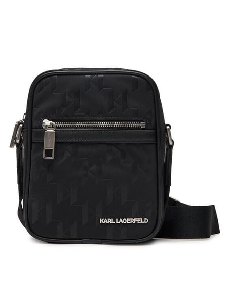 KARL LAGERFELD Saszetka A3M30163 Czarny. Czarne saszetki męskie KARL LAGERFELD, bez wzorów, z materiału. Za 519.99 zł.