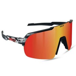 Okulary przeciwsłoneczne Vola Nova. Czarne okulary przeciwsłoneczne męskie VOLA, bez wzorów, sportowe. W wyprzedaży za 411.50 zł.