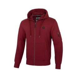 Bluza męska Pitbull rozpinana z kapturem Terry Everts. Brązowe bluzy z kapturem męskie PITBULL, l, bez wzorów, z kapturem. Za 229.00 zł.