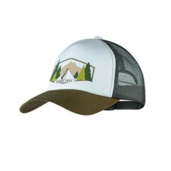 Czapka z daszkiem Buff Trucker Cap. Białe czapki męskie Buff, bez wzorów, sportowe. Za 119.90 zł.