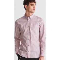 Koszula w kratę slim fit - Jasny szar. Koszule męskie marki Reserved. Za 119.99 zł.