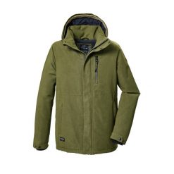 Kurtka z kapturem Killtec GW 71. Zielone kurtki męskie KILLTEC, m, bez wzorów, bez ramiączek, z kapturem. W wyprzedaży za 578.50 zł.
