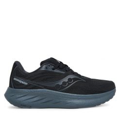 Buty do biegania Saucony. Czarne buty do biegania męskie Saucony, bez wzorów, bez zapięcia, do biegania. Za 559.99 zł.