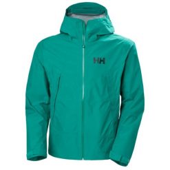 Kurtka turystyczna Helly Hansen Verglas Infinity 2.0. Zielone kurtki męskie Helly Hansen, l, bez wzorów, sportowe, bez ramiączek, bez kaptura. W wyprzedaży za 1,199.20 zł.