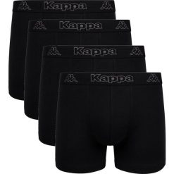 Bokserki dla mężczyzn Kappa 710947 4-pak. Czarne bokserki męskie Kappa, m, bez wzorów, z bawełny. W wyprzedaży za 69.99 zł.