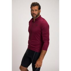 Męski Kolarski trykot Odzież rowerowa długi rękaw QuickDry kieszeń z tyłu. Czerwona koszulki męskie z długim rękawem JAY-PI, m, bez wzorów, z materiału, sportowe, bez kołnierzyka, bez ramiączek. Za 294.99 zł.