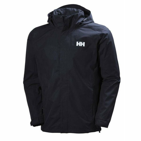 Kurtka Helly Hansen dubliner. Niebieskie kurtki męskie Helly Hansen, m, bez wzorów, z syntetyku, sportowe, bez ramiączek, bez kaptura. Za 716.00 zł.
