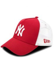New Era Czapka z daszkiem Clean Trucker 2 Ney 11588488 Czerwony. Czerwone czapki męskie New Era, bez wzorów, z materiału. Za 119.99 zł.