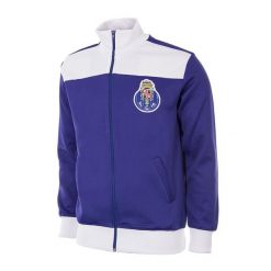 Kurtka/bluza retro piłkarska dla dorosłych - FC Porto 1957 - Niebieska. Niebieskie bluzy nierozpinane męskie COPA FOOTBALL, xl, bez wzorów, retro, bez ramiączek, bez kaptura. Za 382.87 zł.