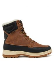 Kimberfeel Śniegowce Nolan Brązowy. Brązowe buty zimowe męskie Kimberfeel, bez wzorów, ze skóry, bez obcasa, bez zapięcia. Za 629.99 zł.