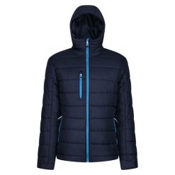 Kurtka Ocieplana Męska Produkt Termiczny. Niebieskie kurtki męskie Regatta, l, bez wzorów, z puchu, sportowe, bez ramiączek, bez kaptura. Za 227.99 zł.