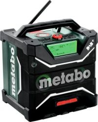 Radio budowlane Metabo METABO.CONSTRUCTION RADIO RC 12-18 BT DAB+ CARCASS WITH CHARGER. Radia METABO. Za 1,332.47 zł.