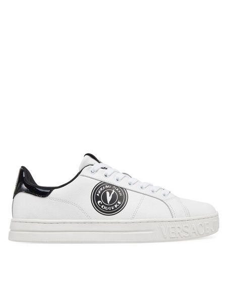 Versace Jeans Couture Sneakersy 78YA3SK1 Biały. Białe buty sportowe na co dzień męskie Versace Jeans Couture, m, bez wzorów, z jeansu, bez ramiączek, bez kaptura. Za 619.99 zł.