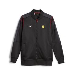 Bluza Sportowa Męska Puma Ferrari Race Mt7. Czarne bluzy bez kaptura męskie Puma, l, bez wzorów, bez kaptura. Za 323.99 zł.