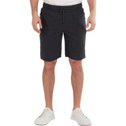 Spodenki sportowe męskie FUNDANGO Woody Sweatshort. Czarne spodnie na co dzień męskie Fundango, bez wzorów, z bawełny, sportowe. Za 158.00 zł.