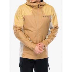 Kurtka przeciwdeszczowa męska Columbia Inner Limits III Jacket. Brązowe kurtki męskie Columbia, m, bez wzorów, sportowe, bez ramiączek, bez kaptura. Za 497.99 zł.