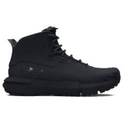 Buty trekkingowe męskie UNDER ARMOUR Valsetz Mid. Czarne buty trekkingowe męskie Under Armour, na zimę, bez wzorów, bez zapięcia, narciarskie. Za 699.99 zł.