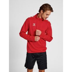 Bluza do piłki ręcznej dla dorosłych Hummel hml CORE XK. Czerwone bluzy nierozpinane męskie HUMMEL, xl, bez wzorów, sportowe, bez ramiączek, bez kaptura. Za 204.00 zł.