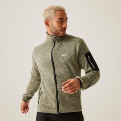 Polar turystyczny męski Newhill Regatta z suwakiem. Szare bluzy z polaru męskie Regatta, m, bez wzorów, z dzianiny, sportowe, bez ramiączek, bez kaptura. W wyprzedaży za 191.45 zł.