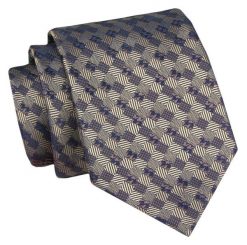 Męski Krawat - Odcienie Brązu - Angelo di Monti. Krawaty i muchy męskie Angelo di Monti, bez wzorów, z tkaniny, eleganckie. Za 45.00 zł.
