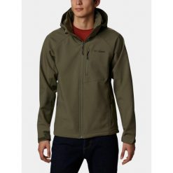 Kurtka Softshell Męska Columbia Cascade Ridge III. Zielone kurtki softshell męskie Columbia, na jesień, m, bez wzorów, z polaru, bez kaptura, trekkingowe. Za 539.00 zł.