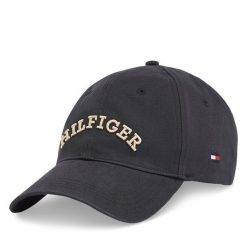 Czapka z daszkiem Tommy Hilfiger. Czarne czapki męskie Tommy Hilfiger, bez wzorów. Za 99.99 zł.