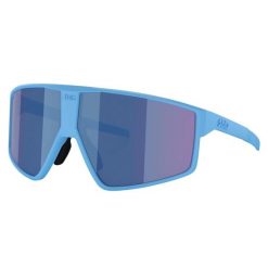 Okulary przeciwsłoneczne Bliz P002. Niebieskie okulary przeciwsłoneczne męskie Bliz, bez wzorów, sportowe. W wyprzedaży za 289.00 zł.