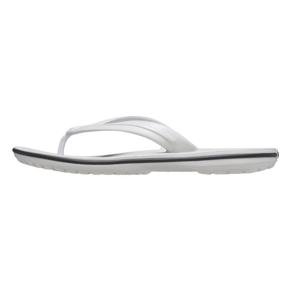 Klapki japonki męskie Crocs CROCBAND FLIP. Szare klapki i japonki męskie Crocs, bez wzorów. Za 139.00 zł.